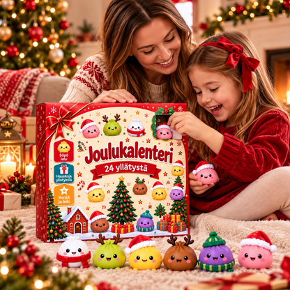 DumplingJoulu™ | Uusi squishy joka päivä jouluun asti