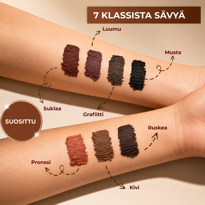 KestoLinja™ | Lopeta eyelinerin korjailu. Levitä kerran. Näyttää hyvältä koko päivän.