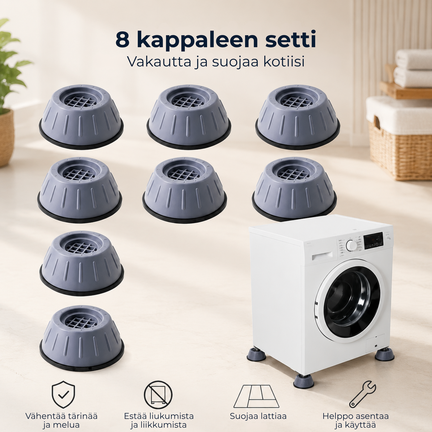 VibeStop™ | Pääse eroon melusta ja tärinästä