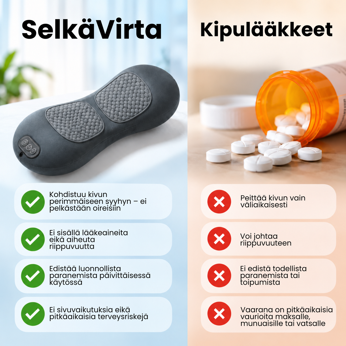 SelkäVirta | Rentoutusta kirealle niskalle suoraan kotisohvaltasi