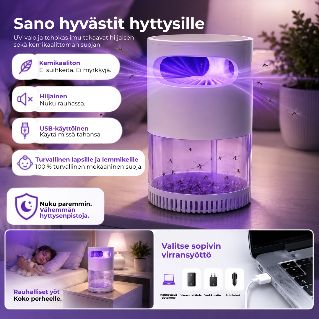 BuzzAway™ | Rauhallisemmat illat ilman hyttysiä