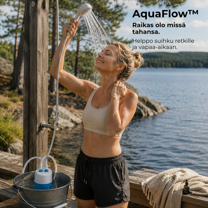 AquaFlow™ | Täydellinen setti letkulla ja suuttimilla