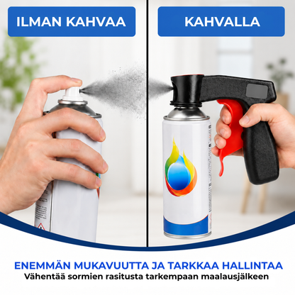 TarkkaSuihku™ | Saat siistimmän maalausjäljen ilman väsyneitä sormia