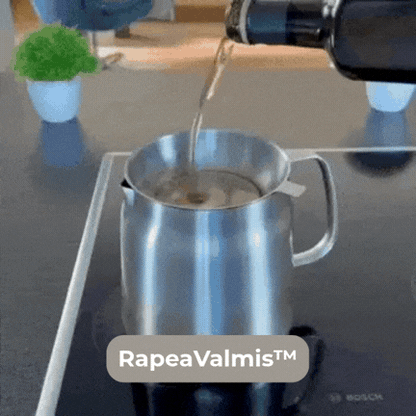 RapeaValmis™ | Säästä rahaa ja hermoja – Suodata ja uusiokäytä paistoöljy ilman sotkua