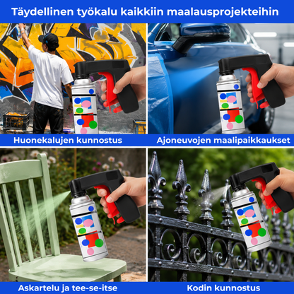 TarkkaSuihku™ | Saat siistimmän maalausjäljen ilman väsyneitä sormia