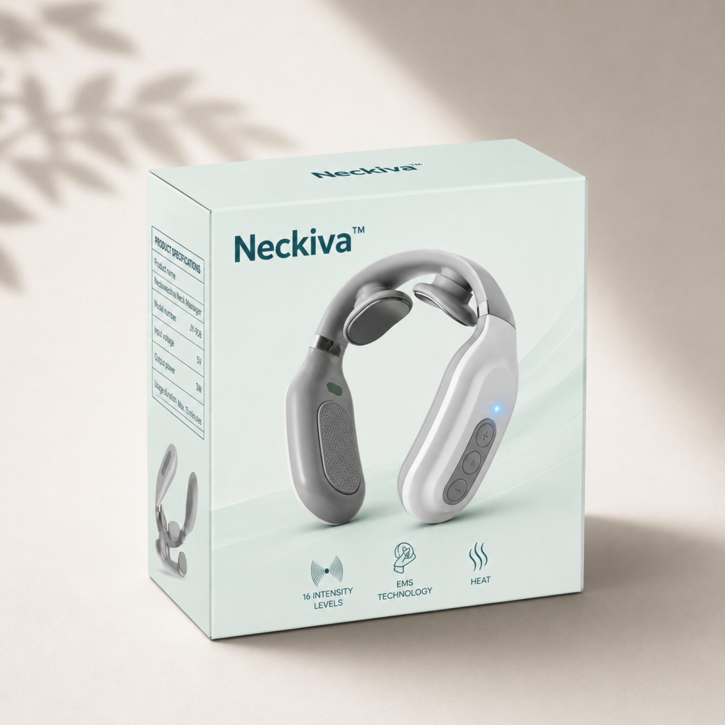 Neckiva™ | Syvää rentoutusta lämmöllä niskalle ja hartioille