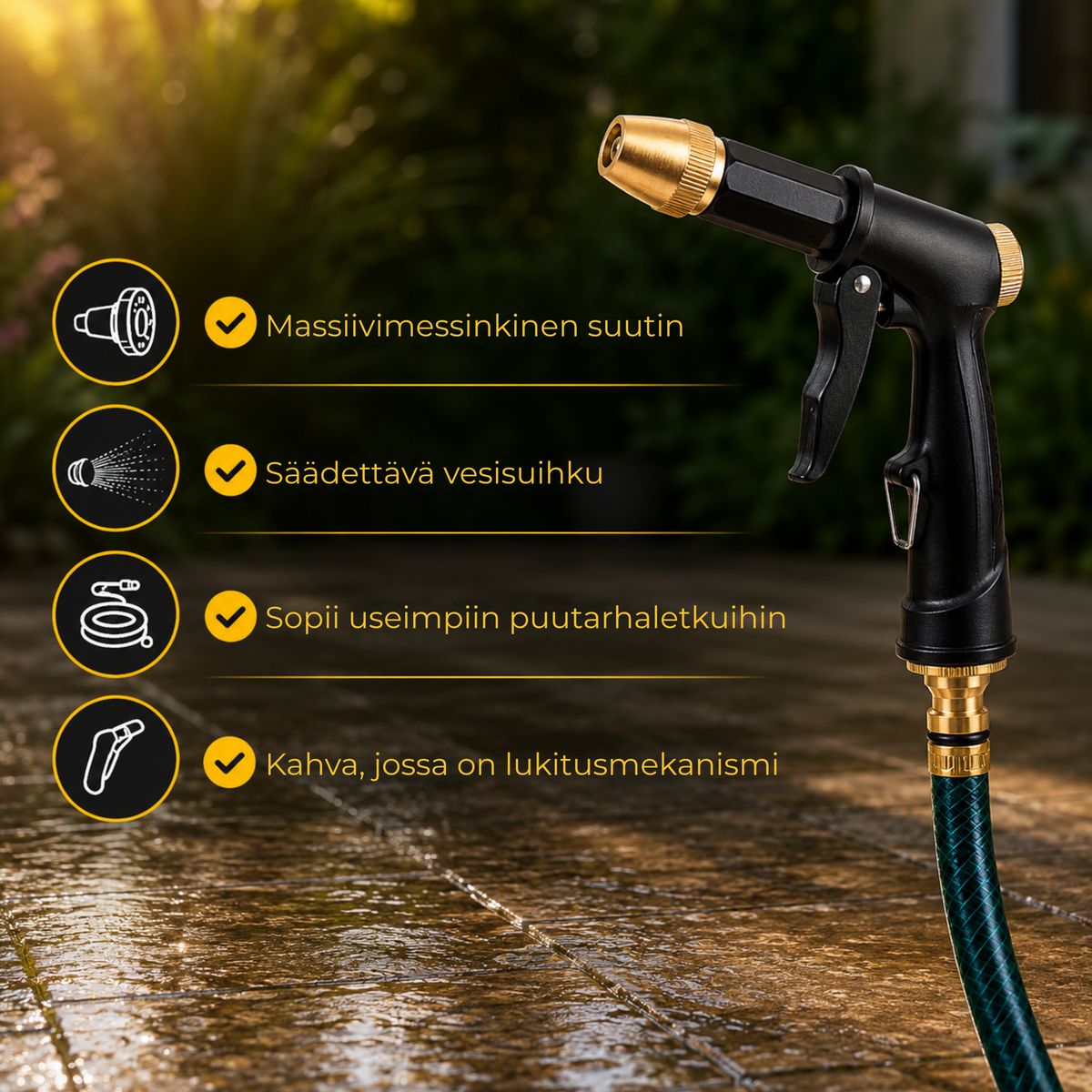HoseJet™ | Muuta letkusi tehokkaammaksi puhdistustyökaluksi