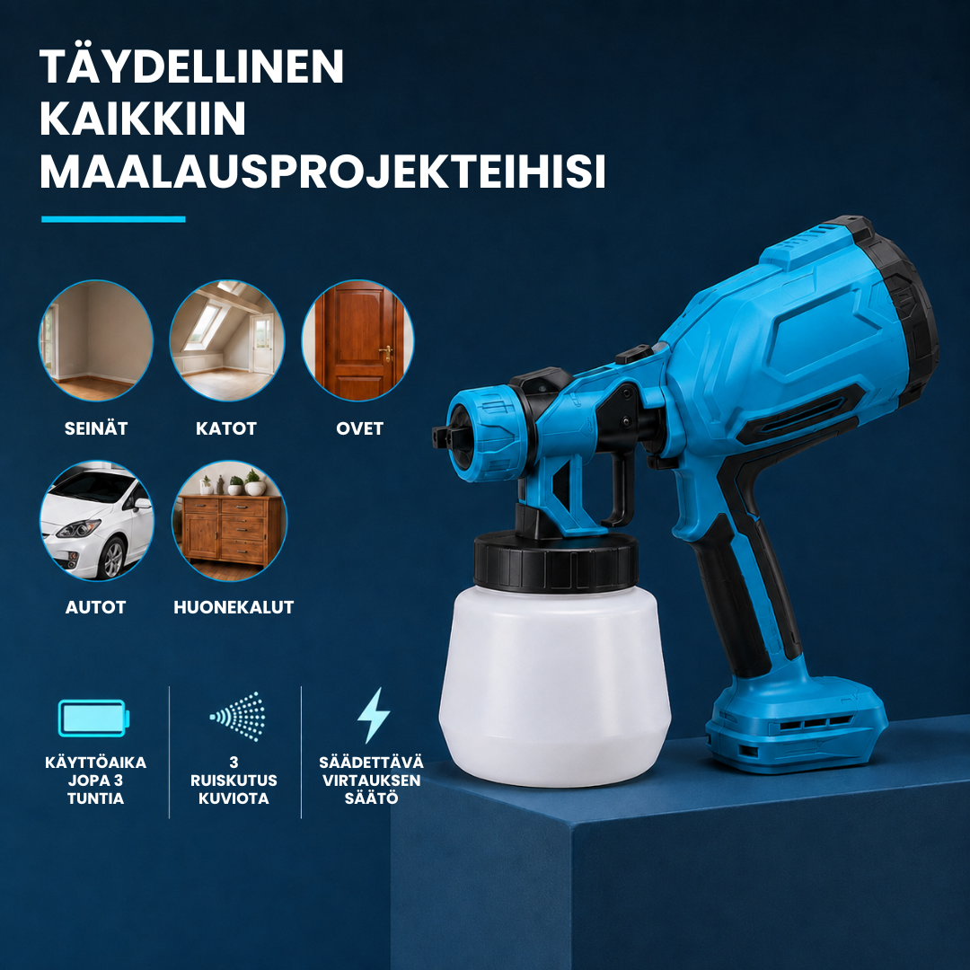 SprayEase™ | Nopeampi tapa saada maalausprojekti valmiiksi